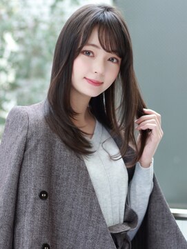 アンド ストーリーズ(&STORIES) 髪質改善イルミナカラーストレート艶髪ハイトーンカラー