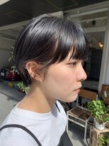 ラプト(rapt)&nbsp;マッシュショートにハイライト(beforeあり)