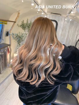 エイジア ユナイテッド バーン(ASIA UNITED BURN) ◆ASIA◆ gray highlight