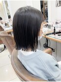切りっぱなしロブ【結べるボブ】