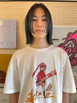 ルーム(Loom.) 毛先ブルーメンズボブ