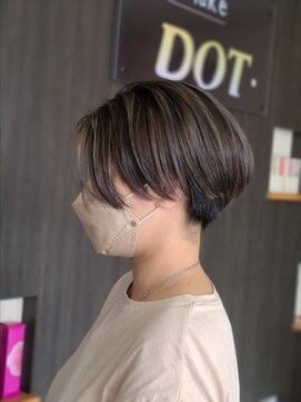 ヘアーメイク ドット(HairMakeDOT) ハイライトショート