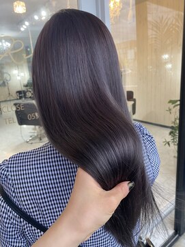 リング(Ring) 艶☆シルバー×ラベンダー