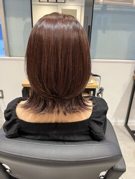 オールマイティービューティーモア(ALLMYTEA Beauty more+) くびれミディアム/ピンクブラウンカラー/大宮駅