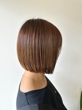 オンフリーク(ON FLEEK) #ボブ#切りっぱなしボブ#下関