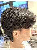 ナチュラルセンターパート