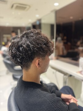 アヴァンスクロス あべのルシアス店(AVANCE. CROSS) マッシュ×ツイストスパイラルパーマ