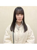 インサイドアウト(IN SIDE OUT+)&nbsp;姫カット / セミロング / 暗髪カラー【IN SIDE OUT＋】