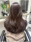 レイヤーカットハイライトショートヘアイルミナカラーオージュア