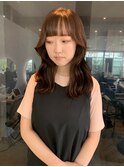 メルティーカラー＊ココアベージュ＊ロング【ZinaCENTRAL】