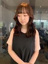 メルティーカラー＊ココアベージュ＊ロング【ZinaCENTRAL】