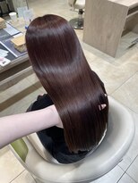 アースコアフュールボーテ 佐野新都市店(EARTH coiffure beaute) ワインレッド/ブリーチなしダブルカラー