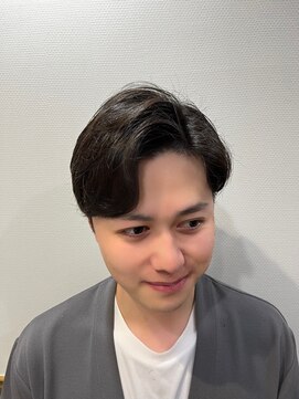 銀座マツナガ 神田店 20代30代大人カッコイイツーブロシチサンかきあげ