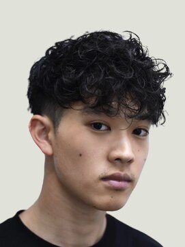 ルックグッドストア タカラヅカ(LOOK GOOD STORE TAKARAZUKA) メンズカットニュアンスパーマダークアッシュ0806