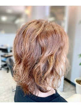 ヘアーフォーカス ウルフレイヤーパーマ