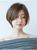 20代30代大人かわいい前下がりショートボブ大人美人ショートヘア