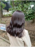 【emma小濱】ラベンダーブラウン