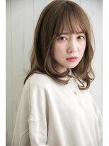 オレンジクラッカー 鎌倉長谷(Orange Cracker)&nbsp;【Orange Cracker】くすみベージュ × あざといミディアム