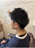 刈り上げツーブロックフェード王道モテ髪かっこいい