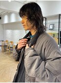 黒髪/ボブルフ/ネビージュ/小顔/ワンレン/栄/髪質改善/前髪
