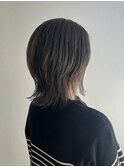 【堀田 奈穂】ミディアムウルフ/ハイライト/40代50代/