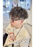 メンズカット+ツイストスパイラルパーマ+3stepトリートメント￥13000 