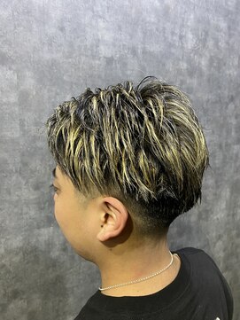 メロウ 神戸三宮(mellow) メッシュ / アップバング