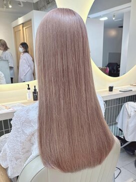 テトラ バイ ネオリーブ 横浜西口店(tetra by neolive) ハイトーンミルクティーベージュ**【横浜/横浜駅】