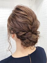 アンククロス 表参道(ANKH CROSS)&nbsp;【お呼ばれアレンジ】ゆるっとシニヨン