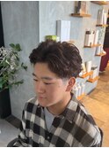 スパイラルパーマ