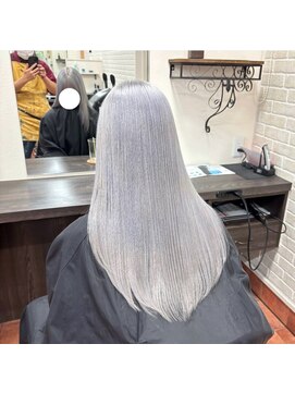 アボックス(abox) ホワイト/シルバー/ブロンド/ケアブリーチ/髪質改善/U24/学割