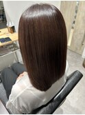 ココアブラウンカラー&髪質改善美髪矯正フルコース