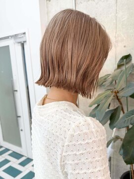 ノエ(noe) くびれヘア/アプリコットオレンジ/ハイライトカラー/栄r159