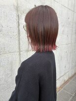 アミックス ヘアワークス 本店(AMIX hair works)&nbsp;ボブ×ブリーチなしデザインカラー