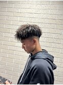 ジェットモヒカン/スパイキーショート/ツイストパーマ/[大分駅]