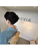 プレヴィア 銀座(PREVIA)&nbsp;着物の格に合わせた着付とヘアセット