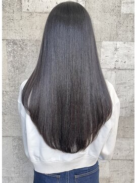 ソワンドブレスセルン 心斎橋(soin de brace cerne) 髪質改善×アッシュグレー×暗めカラー