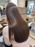 ☆新メニュー【くせ毛のお悩み解決◎】カット+質感再整カラー+ヘアポテンツァ