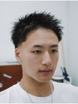 ラフカッターズ 立川店別館&nbsp;スパイキーショート【立川/理容室/床屋/顔剃り/シェービング】