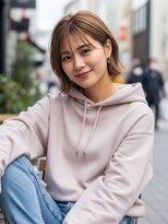 リル バイ フレイムス 川口(Lilou by Frames)&nbsp;上品だけど地味じゃない｜くびれミディアム×ヘーゼルベージュ