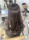 オリーブベージュ所沢ブリーチダブルカラー学割U24イメチェン