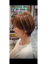 ヘアーサロントヤマ 天文館店(Hair salon Toyama)&nbsp;3週間が4週間に！脱白髪染めハイライト