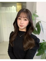 シェス 梅田茶屋町(shes)&nbsp;韓国風ヘア×シアグレージュ/アリサ