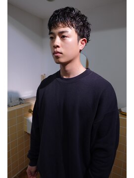 Thisday by nelke立川 メンズカット/メンズパーマ/ブリーチ【3/1 NEW OPEN(予定)】 【朝のセットをラクにする。】ショートパーマ