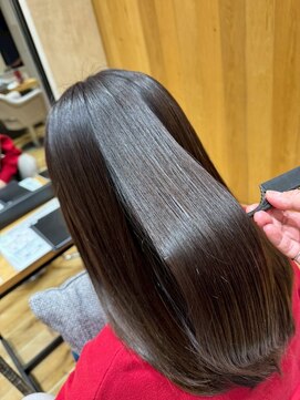 フィゼル 梅田茶屋町(fizelle) 髪質改善☆ うる艶ストレートヘア【フィゼル茶屋町店】