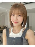 顎下3センチ結べる長さボブ
