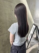 バイ ユア オウン フラワーズ コロン カバ 松本駅前(buy your own flowers : kava)&nbsp;大人可愛い暗髪ロング◎透明感カラー/レイヤー/美髪