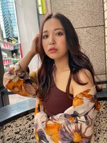 エクラート イーリス 高田馬場店(ECLART IriS)&nbsp;高田馬場・ゆるやかに動くブラウンロング