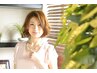 【贅沢PLAN(*^^*)】リタッチカラー+カット+３種のおススメtreatment♪￥6900