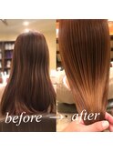 【ohana 表参道】これがケラチントリートメントの実力です。